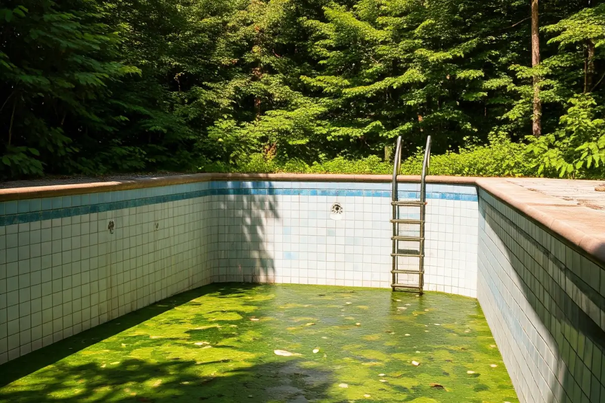 O que fazer quando a água da piscina fica verde: guia completo para resolver esse problema