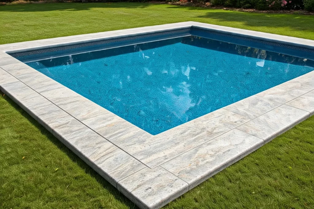 Descubra a Elegância Duradoura: Piscinas de Fibra com Borda de Granito - Guia Completo