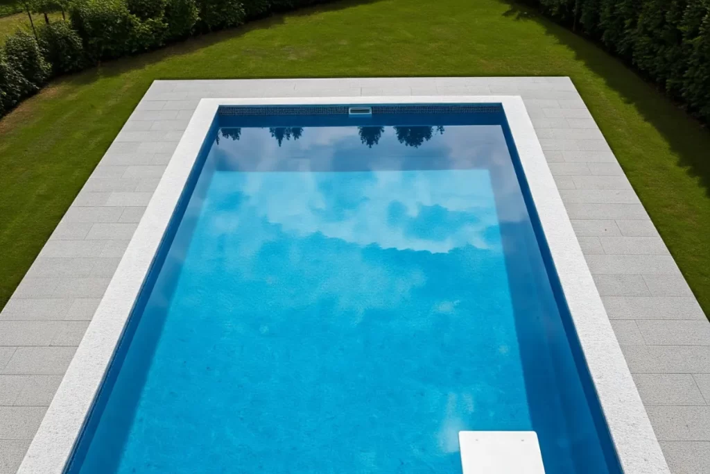 Descubra a Elegância Duradoura: Piscinas de Fibra com Borda de Granito - Guia Completo