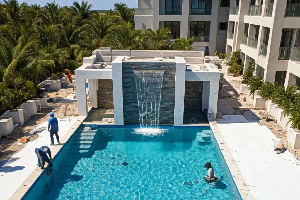 Como escolher o construtor de piscinas de luxo perfeito para sua casa