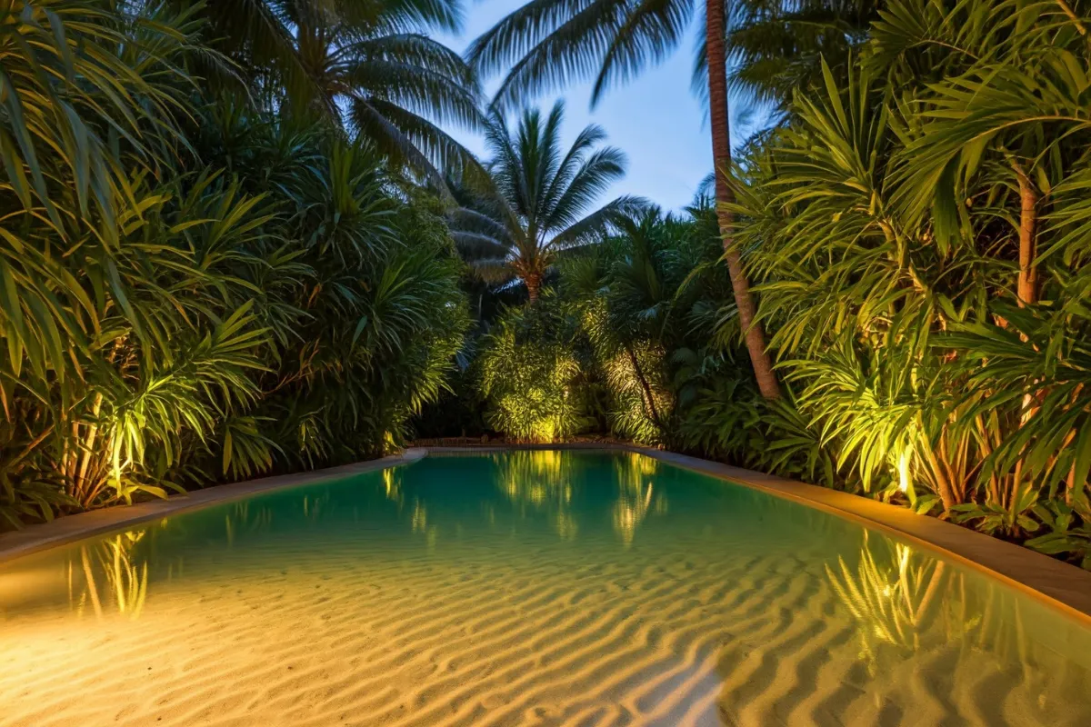 Piscinas com Efeito de Praia com Areia: Uma Nova Tendência