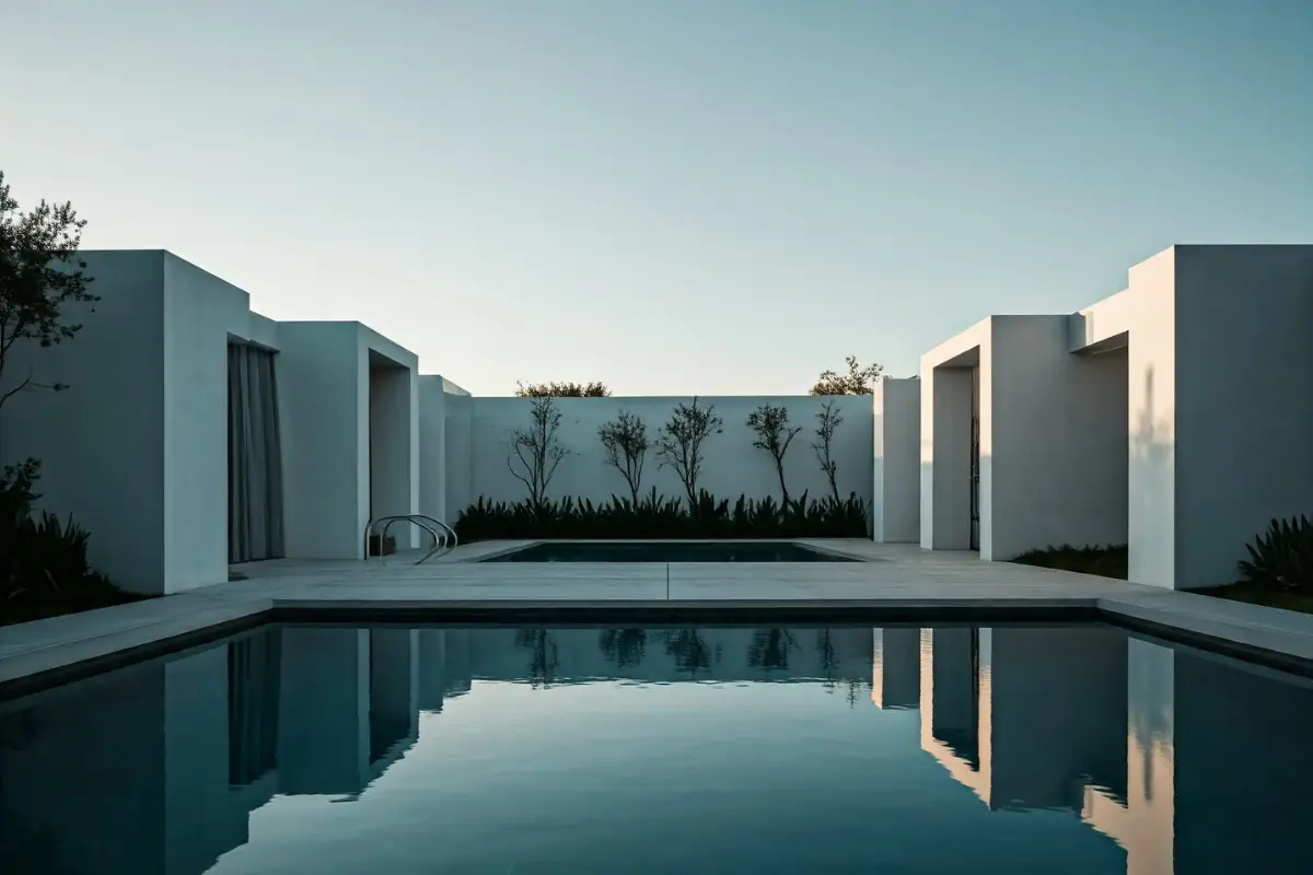 Em Piscinas de Pureza e Minimalismo: A Arquitetura Marcante de Richard Meier