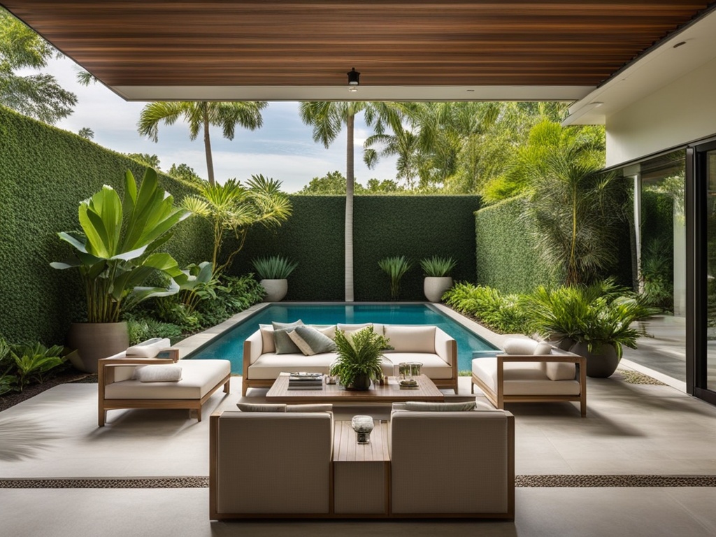 Descubra as Plantas Perfeitas para Transformar Sua Piscina com Sombra em um Oasis Natural